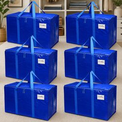 Organize Your Space with 6 Large Storage Bags (95L each)