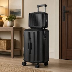 Enhance Your Travel Experience with This 2-Piece Luggage Set