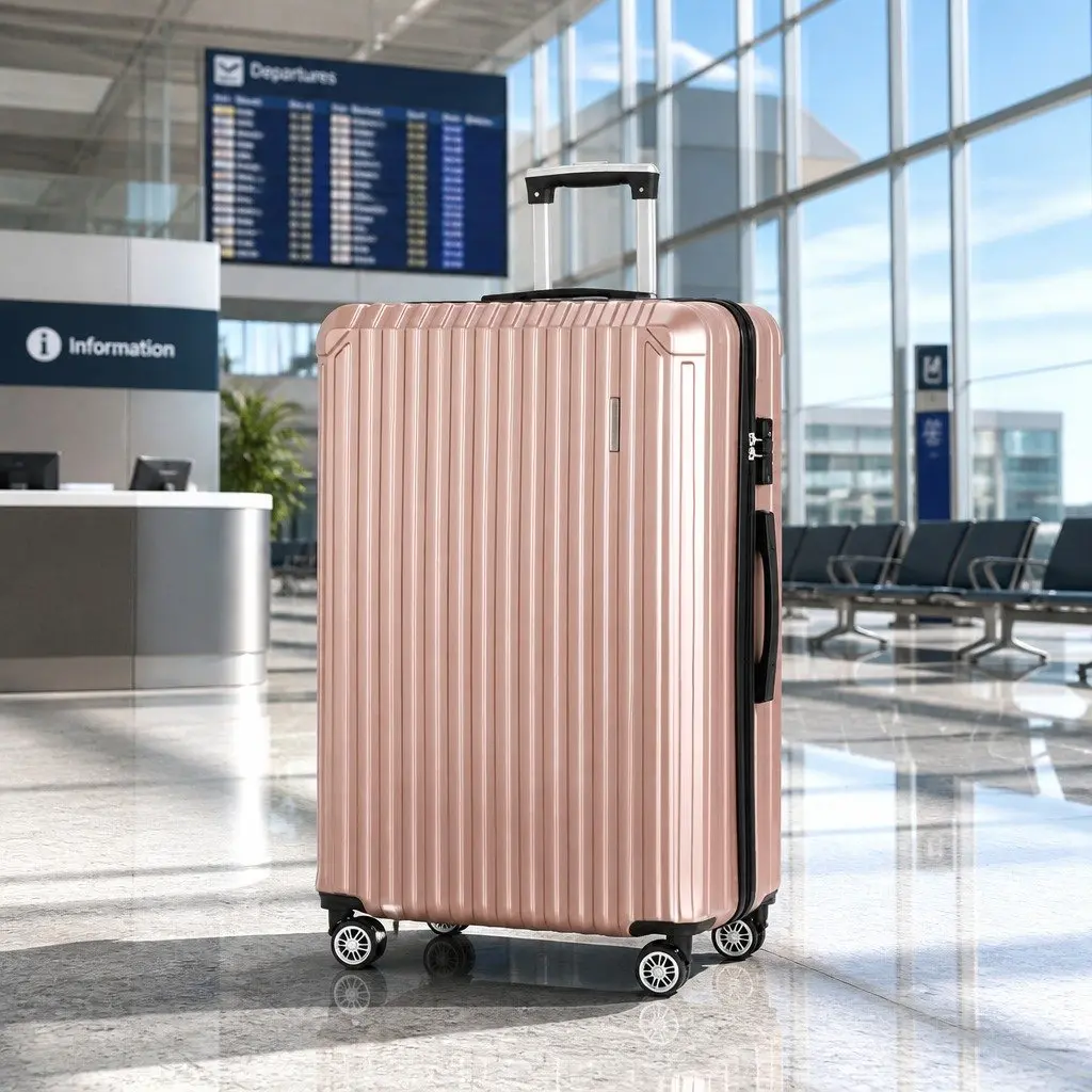 28 Inch Luggage Suitcase Hard Shell Travel Case with TSA Lock Spinner Wheels
