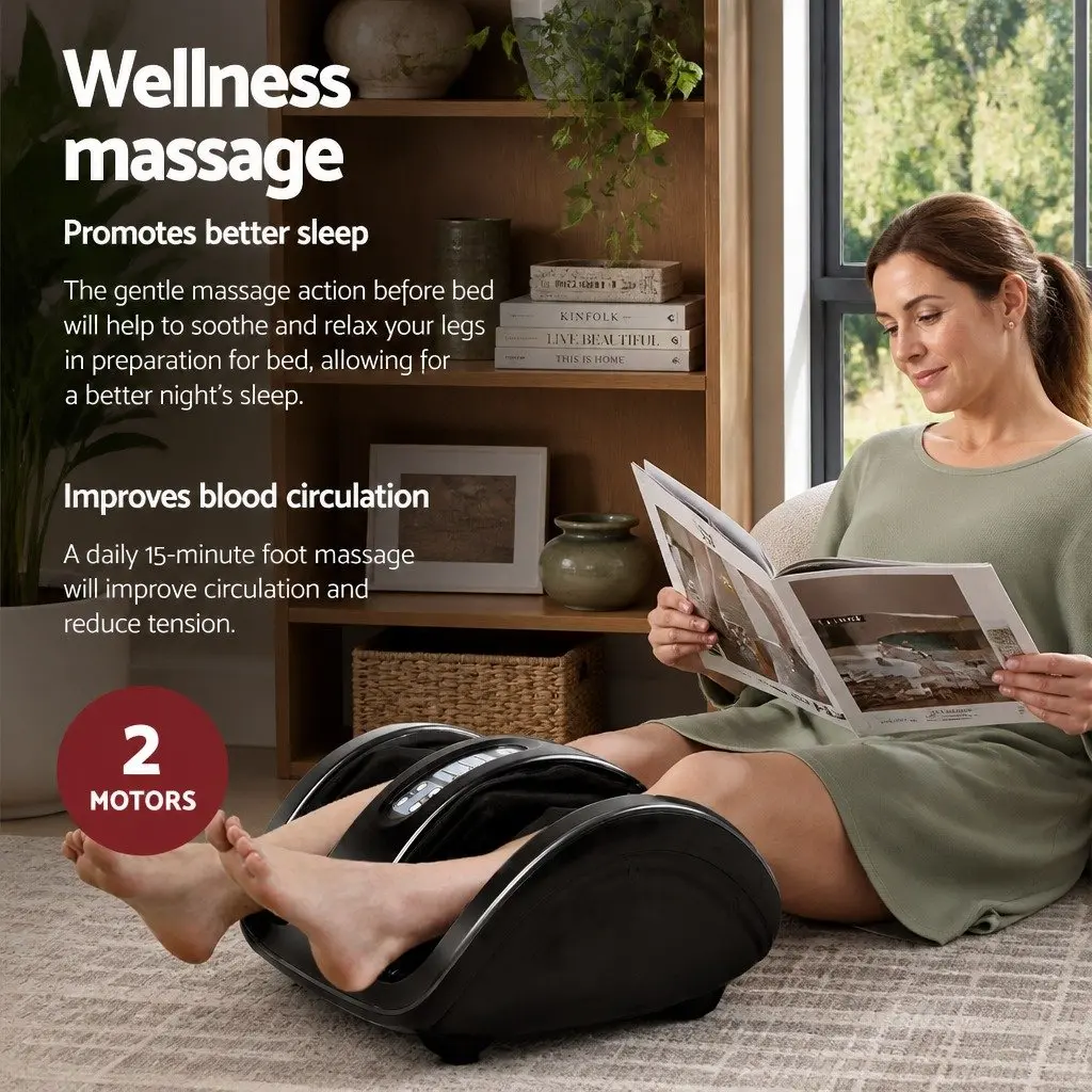 Full Back Massage Seat & Foot Massager