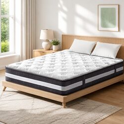 30cm Thick Queen Mattress with Enhanced Comfort Features