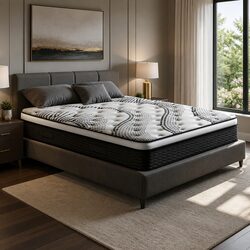 Elevate Your Bedroom with this Euro Top Queen Mattress