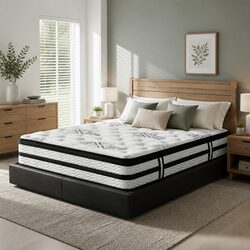 Elevate Your Sleep with This King Size Euro Top Mattress