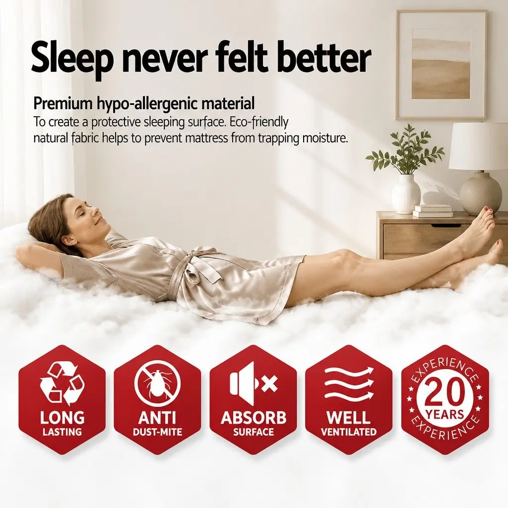King Single Mattress 21cm