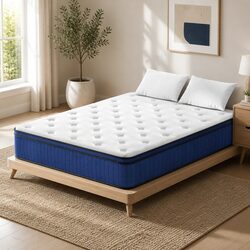 Transform Your Sleep with 34cm King Size Euro Top Mattress