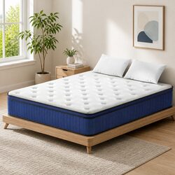 34cm Queen Mattress with Cool Gel and Pocket Springs