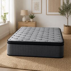 Elevate Your Sleep with This 34cm Euro Top Mattress