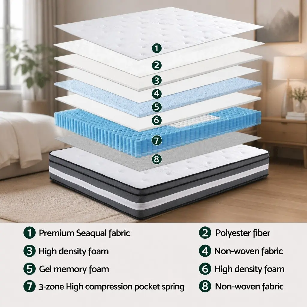30cm King Single Mattress