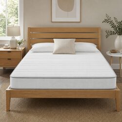 King Size Mattress 20cm Medium-Firm Egg-Crate Foam Pocket Spring Tight Top