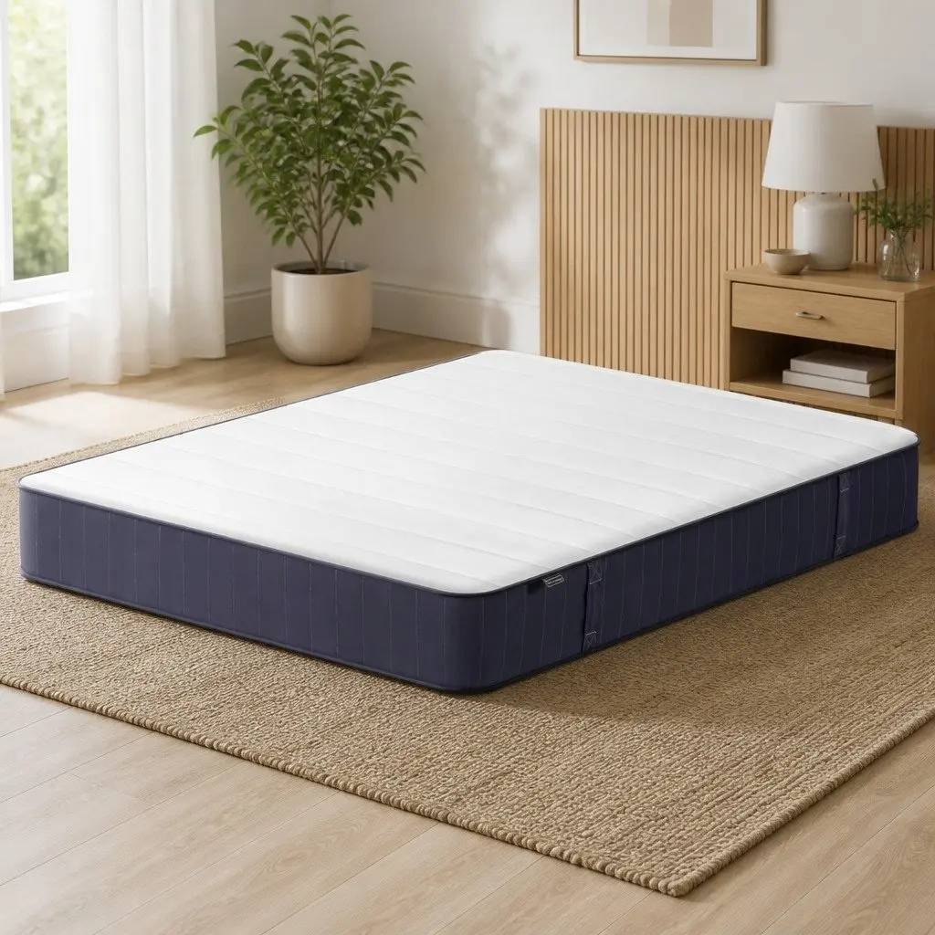 King Size Mattress 20cm Firm Support Pocket Spring Breathable Knitted Fabric