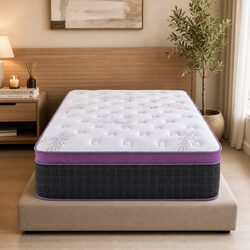 King Single Mattress Firm Euro Top Enhancing Comfort 35cm Thick