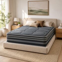 Transform Your Sleep with the King Size Euro Top Mattress