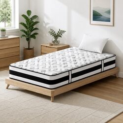 Elevate Your Sleep with the 24cm Ultra Firm Grey Mattress