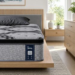 King Single Mattress 34cm 5-Zone Pocket Spring Latex Memory Foam Extra Firm