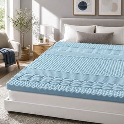 Elevate Your Comfort with a 7-Zone Memory Foam Topper