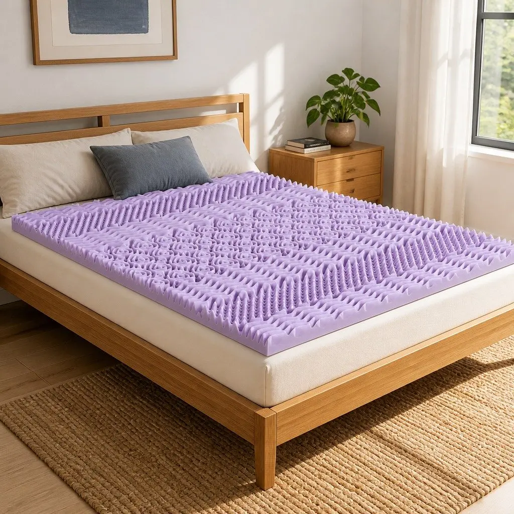 8cm Lavender Memory Foam Topper