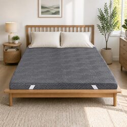 Bamboo Cover Memory Foam Mattress Topper 8cm