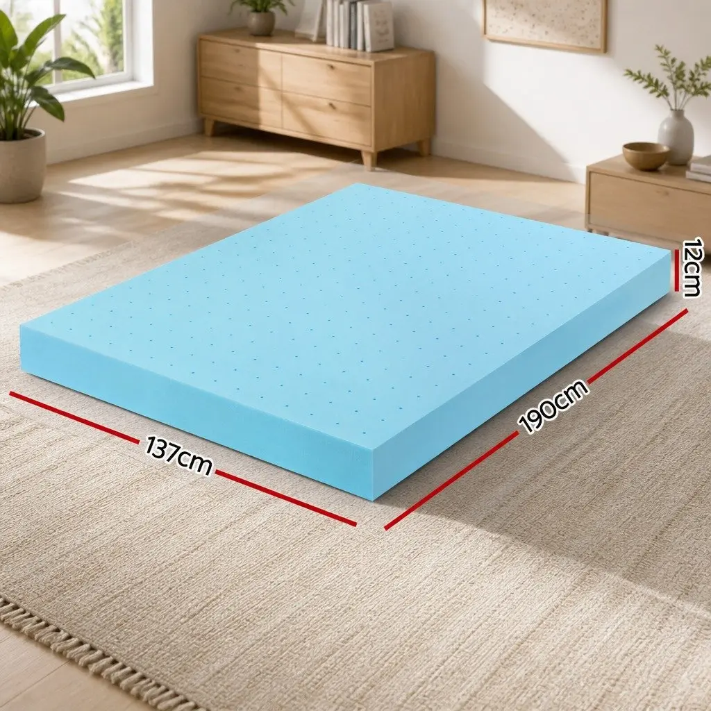 12cm Gel Memory Foam Topper