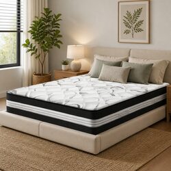 Queen Pocket Spring Mattress for Enhanced Sleep Comfort