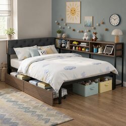 Enhance Your Bedroom with This Practical Bed Frame