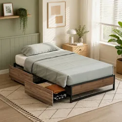 Chic Single Bed Frame Enhancing Your Bedroom Space