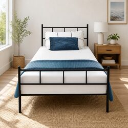 Elevate Your Bedroom with a Stylish Metal Bed Frame