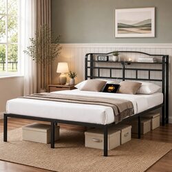 Elevate Your Bedroom with a Modern Queen Bed Frame