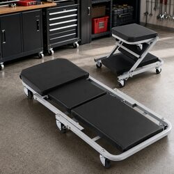 Enhance Your Garage with a 2-in-1 Mechanic Stool