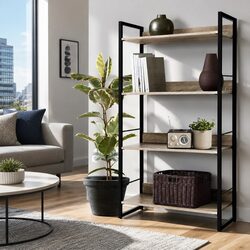 Elevate Your Living Space with a 4-Tier Display Shelf