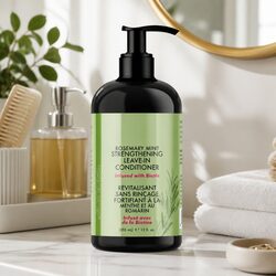 Nourish Your Hair with Rosemary Mint Leave-in Conditioner 355mL