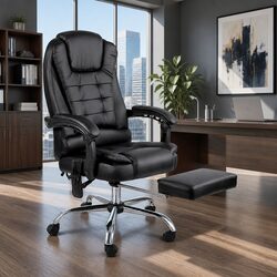 Comfort-Enhancing Office Chair with Massage Features