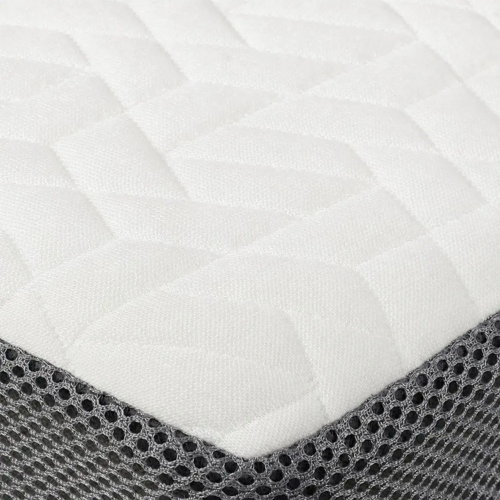 Memory Foam Mattress Topper Double Size Dual Layer Anti-Slip Removable Washable