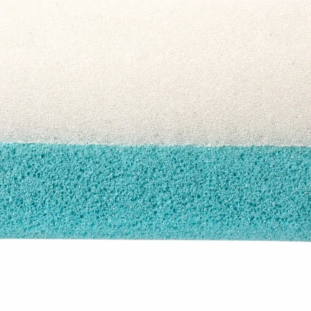 Memory Foam Mattress Topper Double Size Dual Layer Anti-Slip Removable Washable