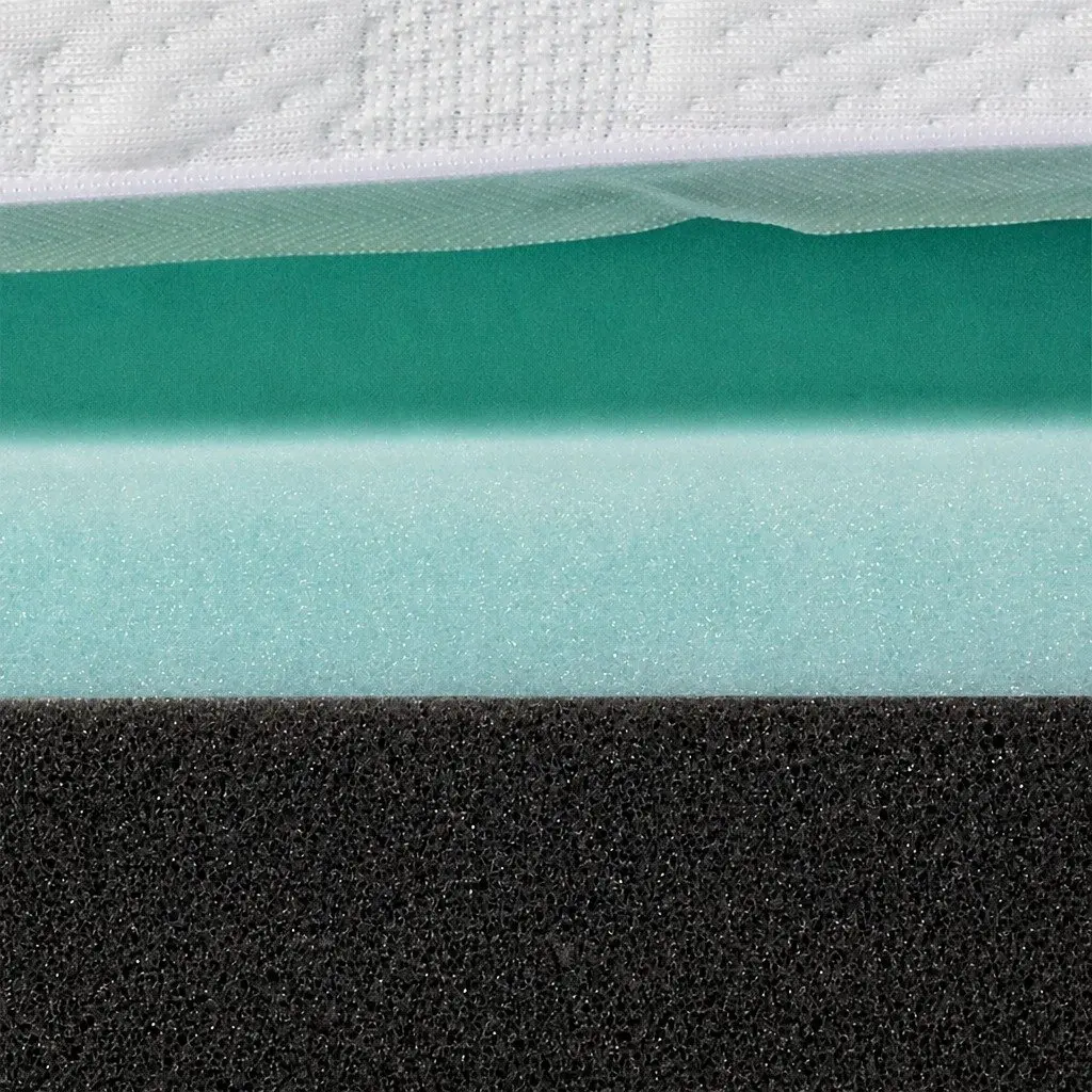 Memory Foam Mattress Topper King 5cm Dual-Sided Cooling Gel Pressure Relief