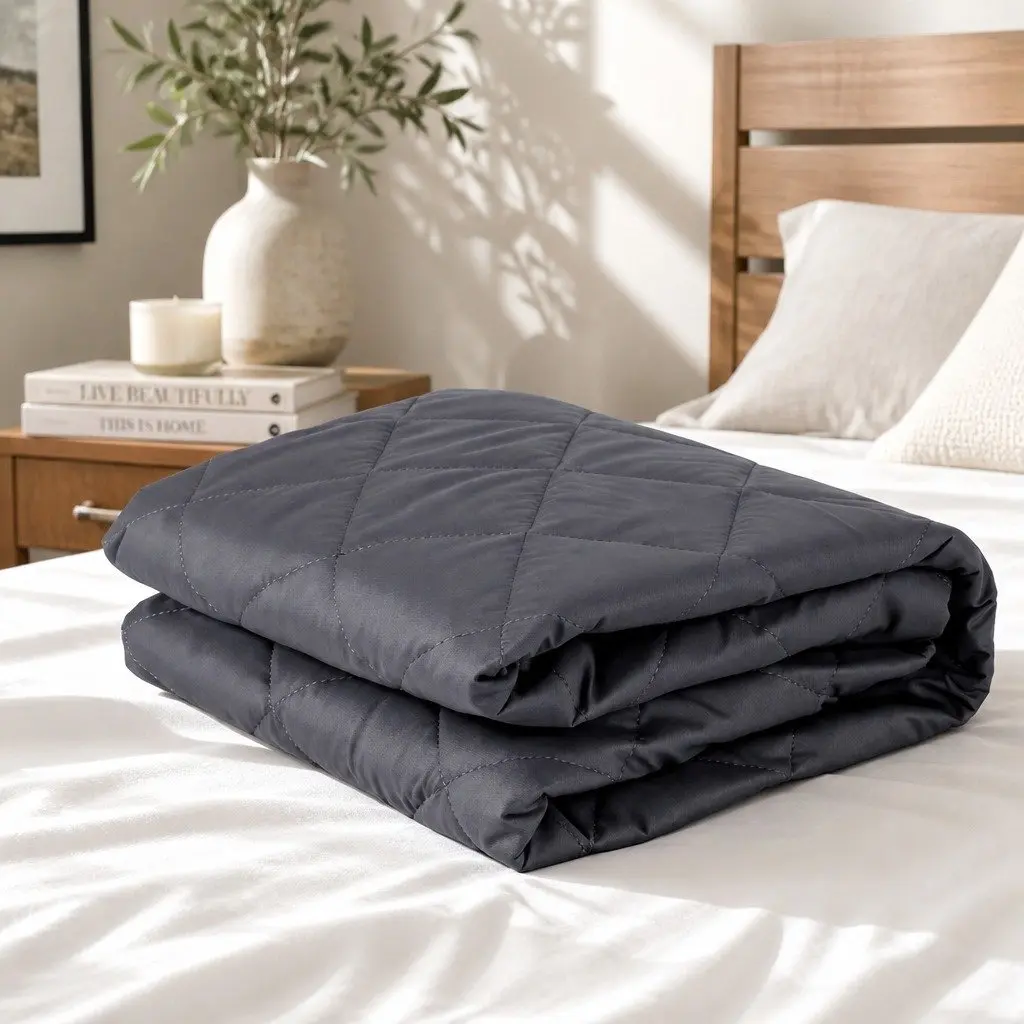 Microfiber Double Bed Mattress Protector Water-Resistant 360° Elastic Fitted