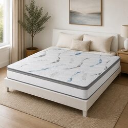 Queen Spring Mattress 25cm for Cozy Sleep Spaces