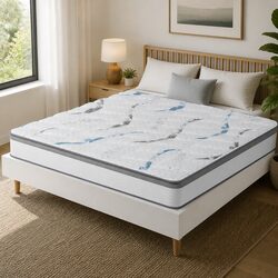 Queen Spring Mattress 25cm for Cozy Sleep Spaces