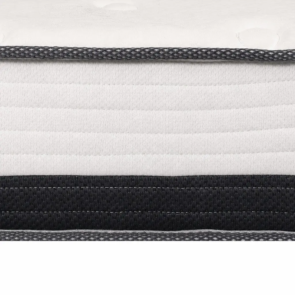 Single Pocket Spring Mattress 21cm Medium Firm HD Foam Sleep Comfort
