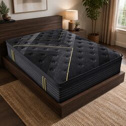 Spring Mattress Bamboo Charcoal Euro Top Double Bed Pocket Coil Support