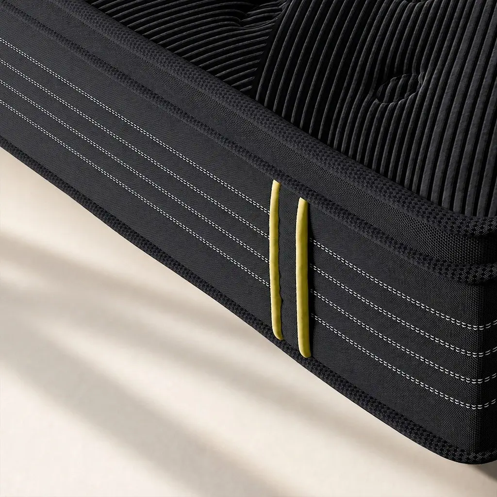 Queen Mattress Bamboo Charcoal Pocket Spring Foam Support 9 Zone Multi Point Comfort