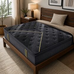 Single Pocket Coil Mattress with Bamboo Charcoal Fabric