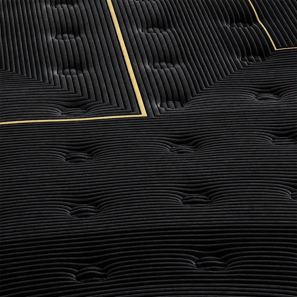 Single Spring Mattress 190cm Bamboo Charcoal Pocket Coil Euro Top Comfort Bed
