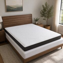 Elevate Your Sleep Space with a Queen Gel Memory Foam Pad