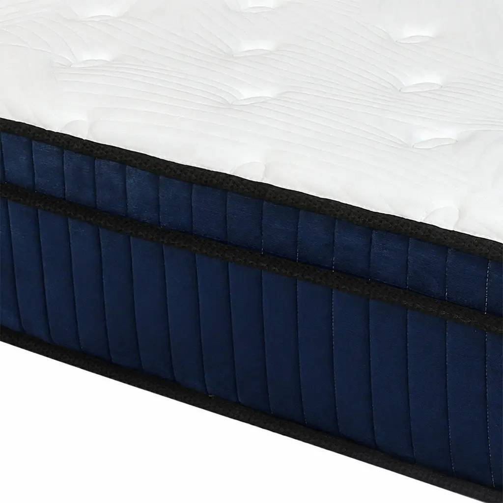 7 Zone Pocket Spring Mattress Single Bed Hybrid Foam Orthopedic Support Medium Firm 34cm