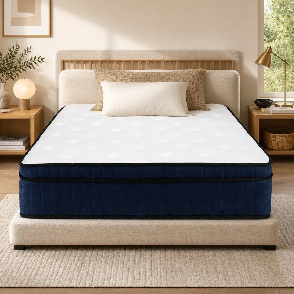 7 Zone Pocket Spring Mattress Single Bed Hybrid Foam Orthopedic Support Medium Firm 34cm