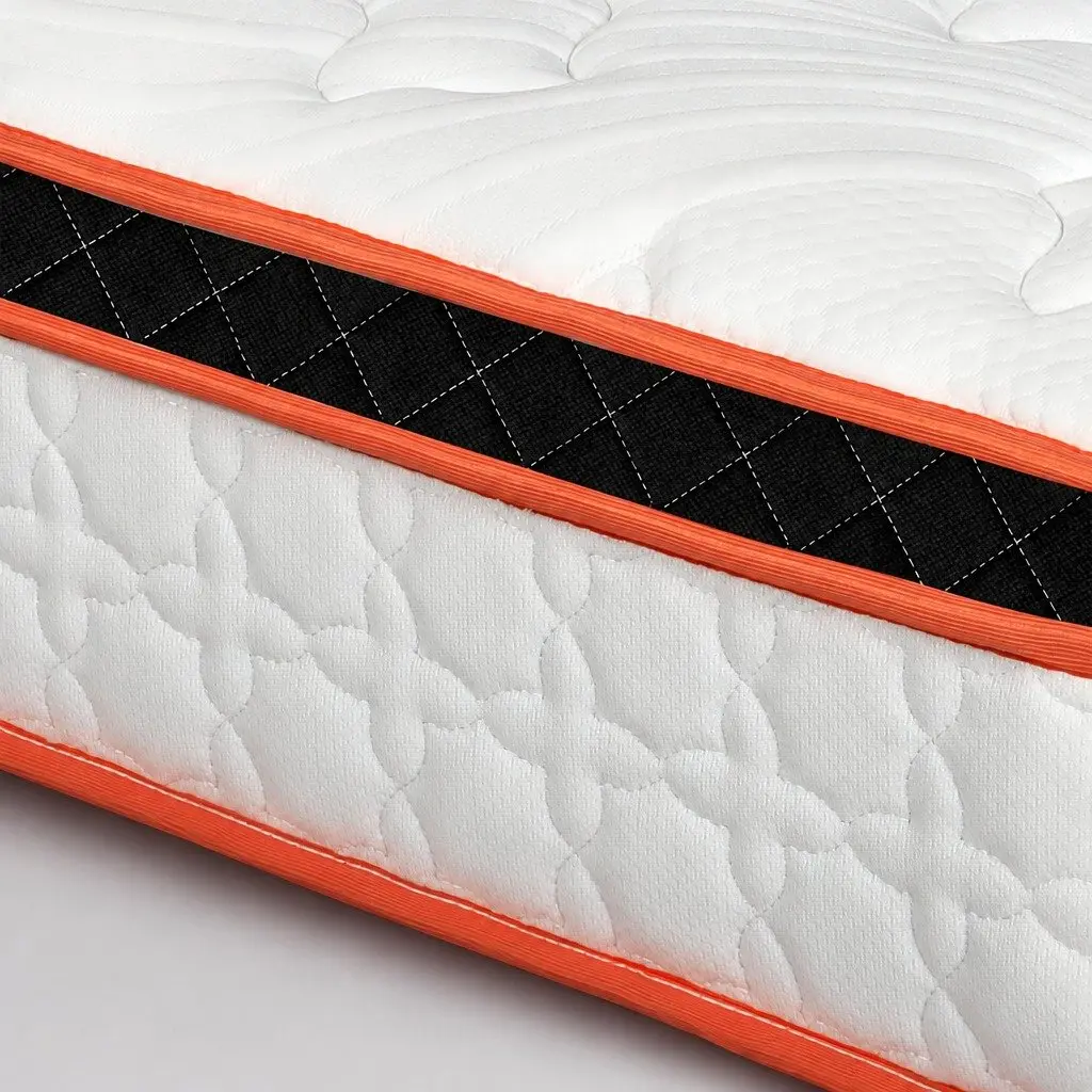 7 Zone Pocket Spring Mattress 26cm King Single Hybrid Foam Support Orthopedic
