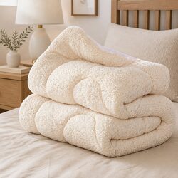 Wool and Cotton Mattress Topper for a Cozy Bed