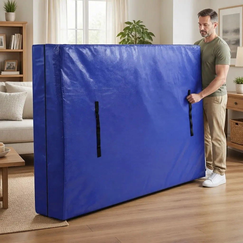 King Mattress Storage Bag Waterproof Dust Protector Easy Zipper