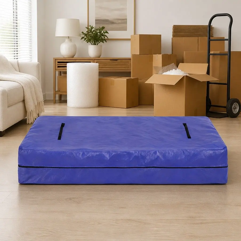 King Mattress Storage Bag Waterproof Dust Protector Easy Zipper