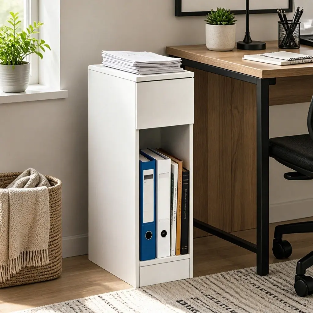 Slim Bedside Table